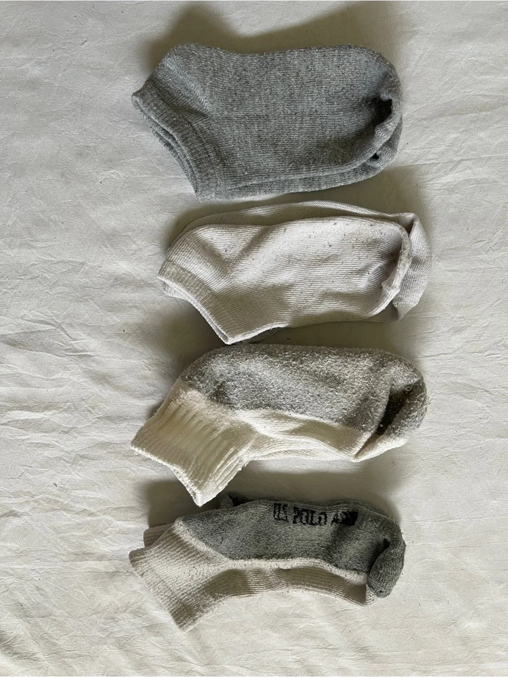 Kids Low-Cut Athletic Socks 8 Pairs/Pack | Size: Kids 11.5-2 | USPA & Unbranded